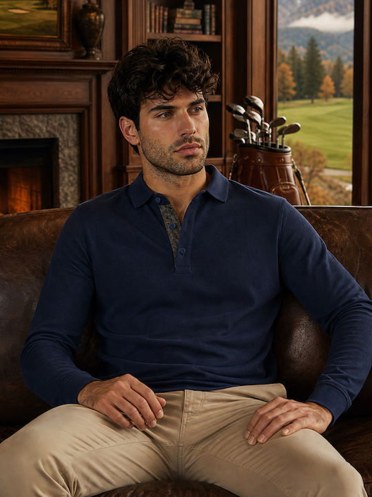 Gandy Polo Μπλούζα Navy Μπλε