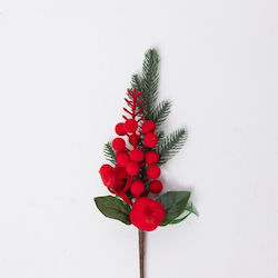 Πικακι Βελουδινα Κοκκινα Berries 25cm