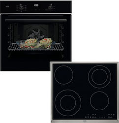 AEG Over Counter with Ceramic Hobs TU5PB431SB + HK634021XB