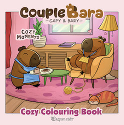 Βιβλίo Ζωγραφικής Anti-Stress Couple Bara: Cozy moments
