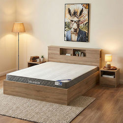 Olympus-dreamer Pat Dublu Extra cu Saltea 160x200cm Bej