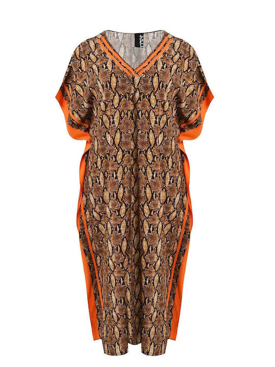 Mat Fashion Καφτάνι Παραλίας Πολύχρωμο