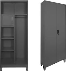 Δίφυλλη Zogi Μεταλλική 70x40x190εκ.