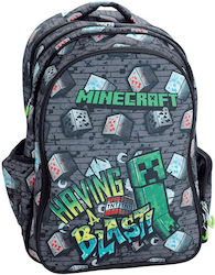 Gim Σακίδιο Minecraft Πλάτης Πολύχρωμη