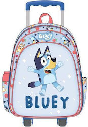 Graffiti Bluey Куфар Син