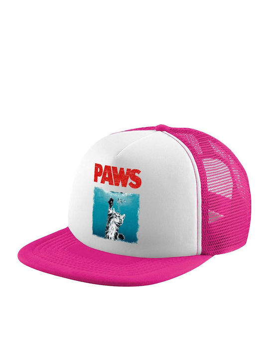 Koupakoupa Παιδικό Καπέλο Jockey Paws Λευκό