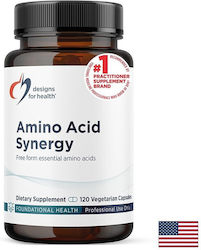 Amino Acid Synergy Formula Essential Amino Acids Bcaa – Muscle Recovery Endurance 120 Capsules