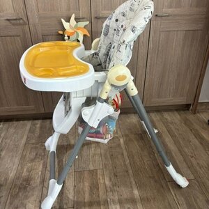 Mamas & Papas Snax Jungle Alphabet Αναδιπλούμενο Καρεκλάκι Φαγητού Λευκό 24280129