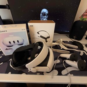Meta Quest 3 Αυτόνομο VR Headset 128GB για Υπολογιστή με Χειριστήριο