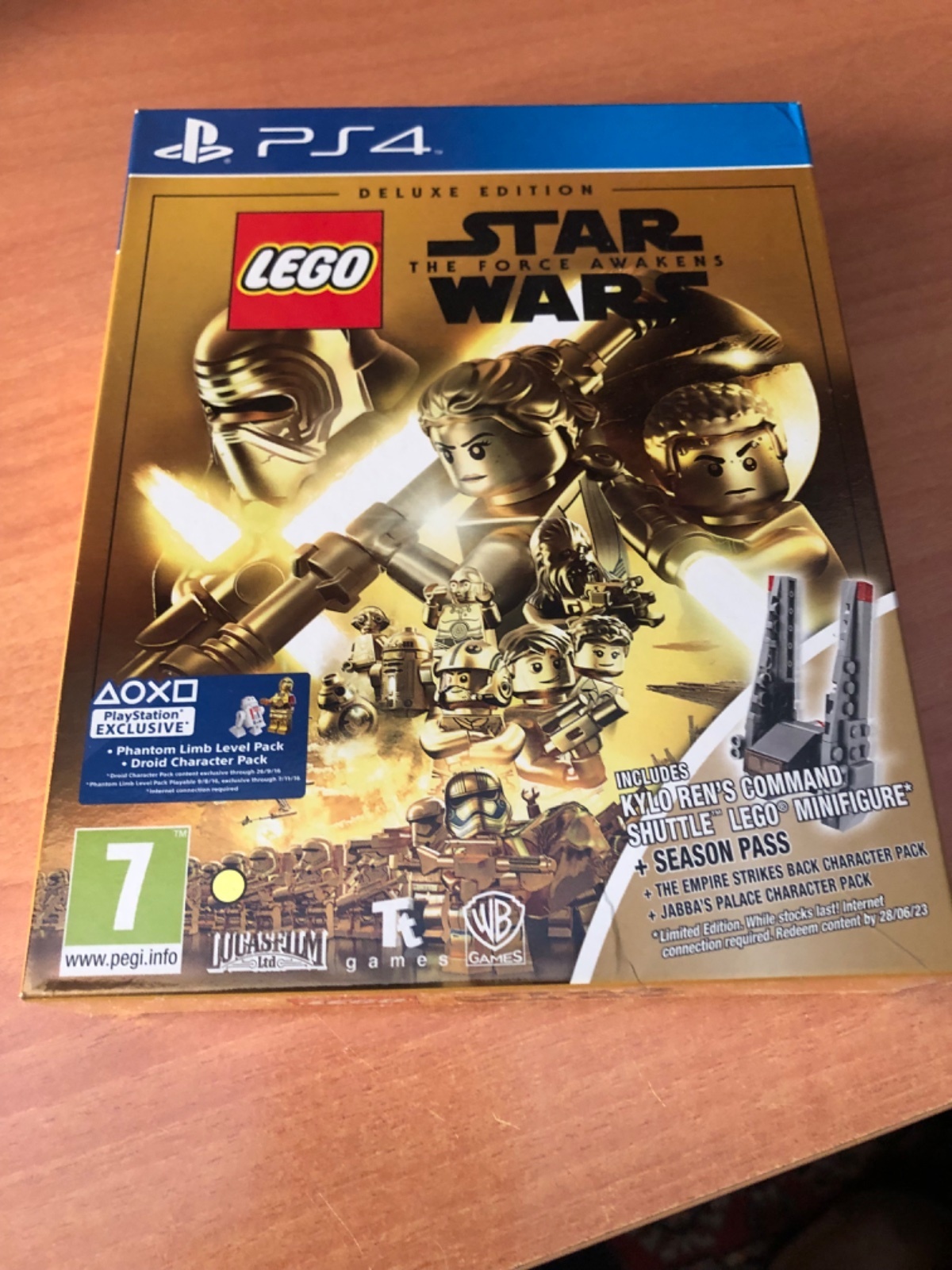 Lego Star Wars The Force Awakens Deluxe Edition Ps4 Lego Star Wars