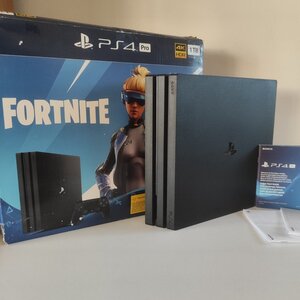 Sony PlayStation 4 Pro Fortnite Neo Versa (Official Bundle)