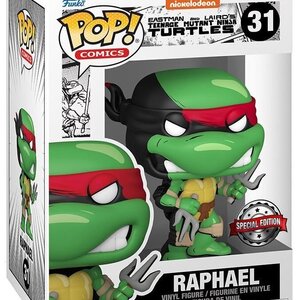 Funko Pop! Comics: Teenage Mutant Ninja Turtles - Raphael 31 Special Edition