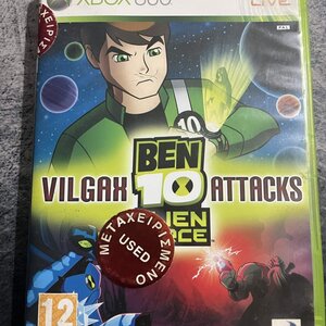 Ben 10 Vilgax Attacks XBOX 360 Game (Used)