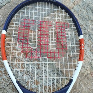 Wilson Roland Garros Elite 25 WR038710H Παιδική Ρακέτα Τένις με Πλέγμα
