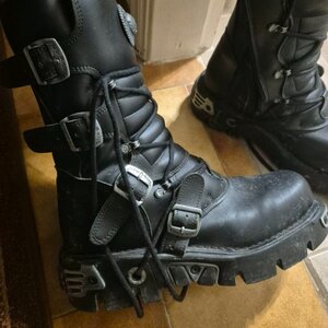 New Rock Women's Boots Black M-373-S4