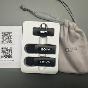 Boya BY-V20 Type-C Σετ Ασύρματο Μικρόφωνο Πέτου, Clip On για Κινητό