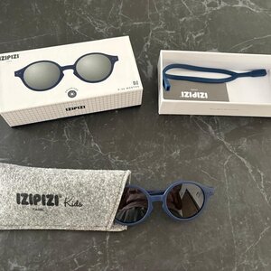 Izipizi D Στρογγυλά Βρεφικά Γυαλιά Ηλίου με Polarized Φακό Denim Blue για 9-36 Μηνών