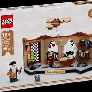 LEGO Ideas Tribute To Leonardo Da Vinci για 18+ Ετών 251τμχ 40902