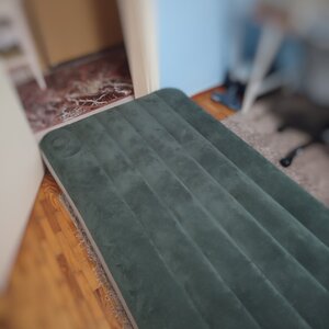 Intex Air Mattress Single Prestige Downy Twin 191x99x25cm 64107