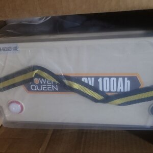 Power Queen Μπαταρία Φωτοβολταϊκών Λιθίου 12.8V 100Ah (PQ-12V100AH-LT-TM)