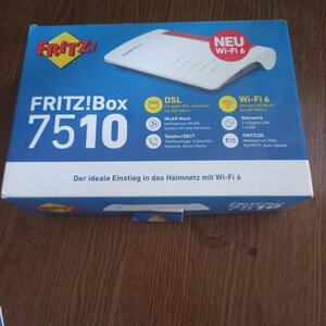 AVM FRITZ!Box 7510 v1.2 Ασύρματο VDSL2 Modem Router Wi‑Fi 6