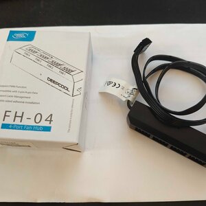 Deepcool FH-04 Fan Hub Black DP-F04PWM-HUB