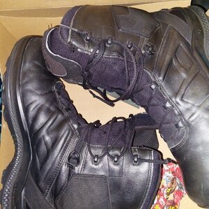 Haix Στρατιωτικά Αρβύλα Black Eagle Tactical 2.0 GTX High Αδιάβροχα με μεμβράνη Gore-Tex 4 Εποχών Δερμάτινα Μαύρα 340003