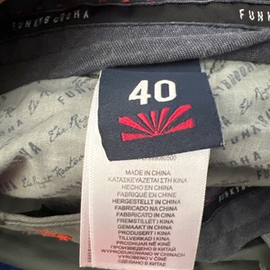 Funky Buddha Παντελόνι Chino Ελαστικό σε Ίσια Γραμμή Dusty Salmon FBM007-001-02-DUSTY-GREEN