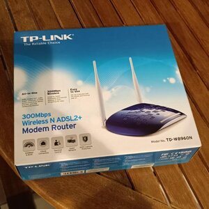 TP-LINK TD-W8960N v7 ADSL2+ Ασύρματο Modem Router Wi‑Fi 4 με 4 Θύρες Ethernet