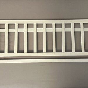 Childhome Πτυσσόμενο Προστατευτικό Κάγκελο Κρεβατιών από Ξύλο σε Λευκό Χρώμα 120x32.5x40εκ. BR84547
