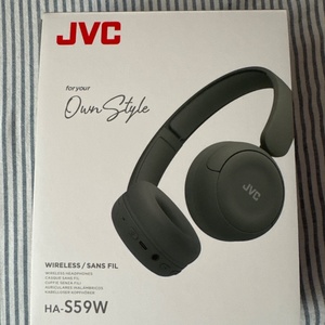 JVC HA-S59W Ασύρματα / Ενσύρματα On Ear Ακουστικά με 50 ώρες Λειτουργίας Χακί