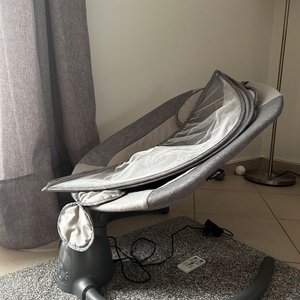 Oxford Home Ηλεκτρικό Relax Μωρού Κούνια με Μουσική Μαύρο για Παιδί έως 9kg BLACK001