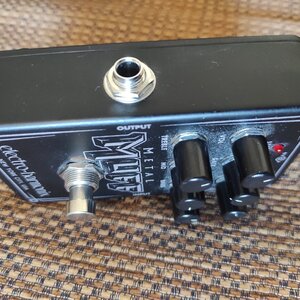 Electro-Harmonix Πετάλι Distortion Ηλεκτρικής Κιθάρας Nano Pocket Metal Muff
