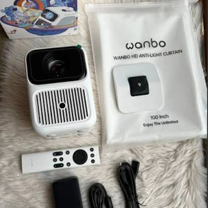 Wanbo Dali 1 Mini Projector LCD HD Λάμπας LED με Wi-Fi και Ενσωματωμένα Ηχεία