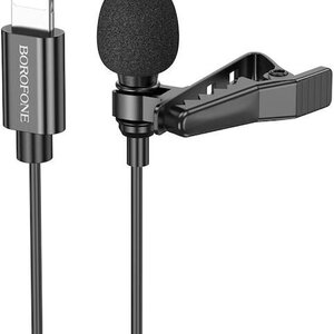Borofone BFK11 Elegant Lightning Μικρόφωνο Lightning Πέτου για Φωνητικά