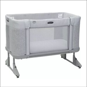 Chicco Λίκνο Next2Me Forever με Στρώμα και Ρόδες Honey Beige P02-79650-02