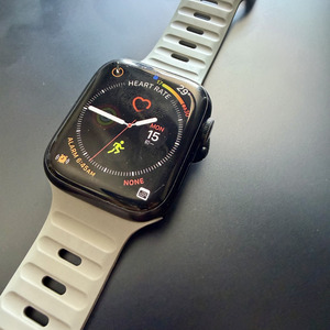 Apple Watch Series 9 Aluminium 45mm Αδιάβροχο με Παλμογράφο (Midnight με Midnight Sport Band - S/M)
