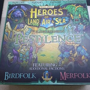 Game Expansion Heroes of Land, Air & Sea: Pestilence for 1-7 Players 14+ Years Old (EN) Gamelyn