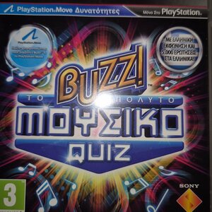 Buzz!: The Ultimate Music Quiz PS3 Game (Used)