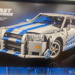 Lego Technic 2 Fast 2 Furious Nissan Skyline GT-R (R34) Car για 18+ Ετών 1.410τμχ 42210
