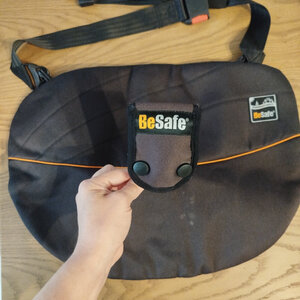 BeSafe Ζώνη Ασφαλείας για Εγκύους Μαύρη 0807-001