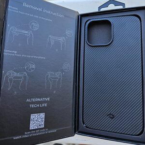 Pitaka MagEZ Back Cover Συνθετική Μαύρο (iPhone 13 Pro Max)