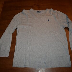Ralph Lauren Παιδικό Polo Μακρυμάνικο Γκρι 323843804005