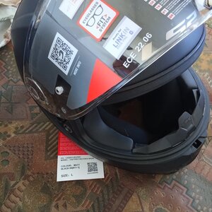 LS2 Rapid II Single Mat Black Κράνος Μηχανής Full Face ECE 22.06 1300gr