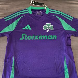 adidas Παναθηναϊκός 2024-25 Τρίτη Εμφάνιση Ανδρική Φανέλα Εμφάνισης Ποδοσφαίρου