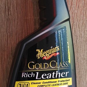 Meguiar's Rich Leather Gold Class Σπρέι Καθαρισμού για Δερμάτινα Μέρη Αυτοκινήτου 450ml G10916