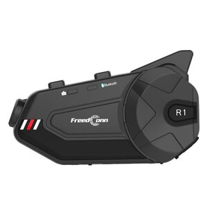 FreedConn R1 Plus Μονή Ενδοεπικοινωνία για Κράνος Μηχανής με Bluetooth R1-Plus