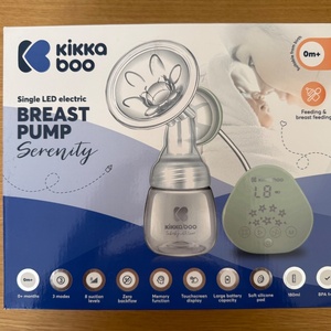 Kikka Boo Serenity Ηλεκτρικό Μονό Θήλαστρο Μπαταρίας και Ρεύματος Χωρίς BPA Πράσινο 180ml 31304010004