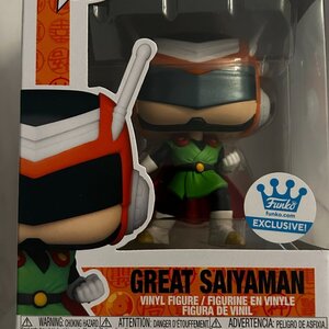 Funko Pop! Animation: Dragon Ball Z - Great Saiyaman (Metallic) 970 Special Edition (Funko-Shop Exclusive)