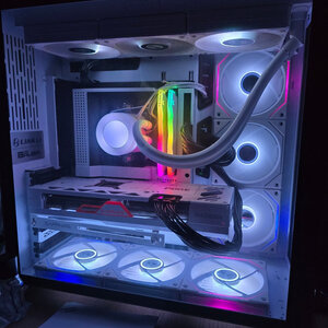 Gaming PC tower Ryzen 7 7800X3D RX7800XT 32GB RAM